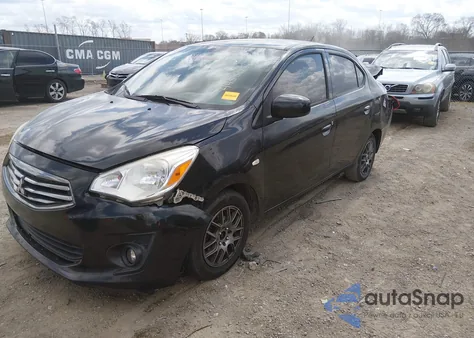 2017 Mitsubishi Mirage G4 Es z USA, uszkodzony, nr VIN ML32F3FJ7HHF20143